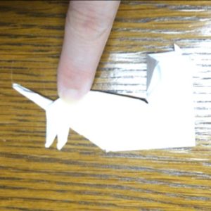折り紙でネズミの立体的な作り方・折り方　ねずみを折り紙で立体的に 35