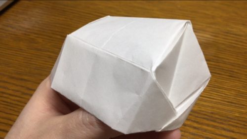 折り紙 家 立体 作り方　折り方