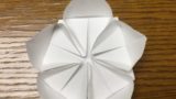 桃の花の折り紙折り方 立体的に！梅の花にも：ひな祭り飾り折り紙 8